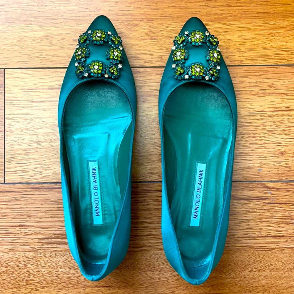 Manolo Blahnik hangisiflat bis - Picture 3 of 9